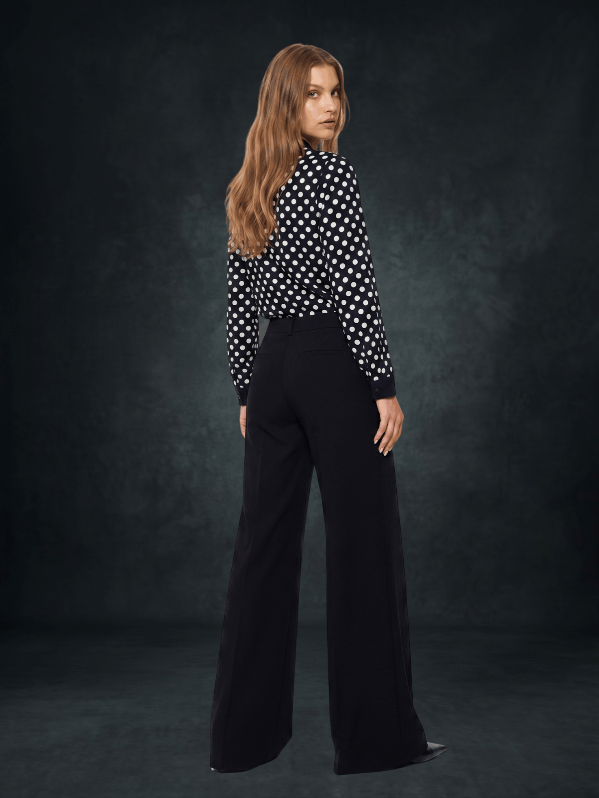 Charcoal Skirt Back
